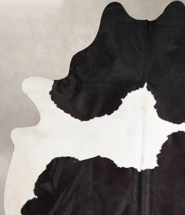 Chocolate and White XX-Large Brazilian Cowhide Rug 8'5"H x 6'7"W #A46717 by Hudson Hides