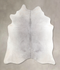 Medium Grey X-Large Brazilian Cowhide Rug 6'9