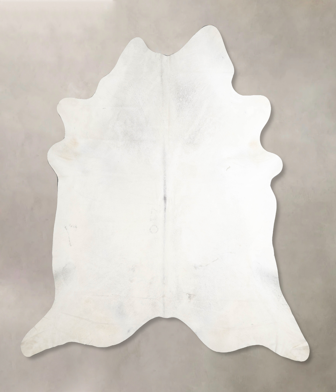 Light Grey XX-Large Brazilian Cowhide Rug 8'3"H x 8'2"W #A46768 by Hud