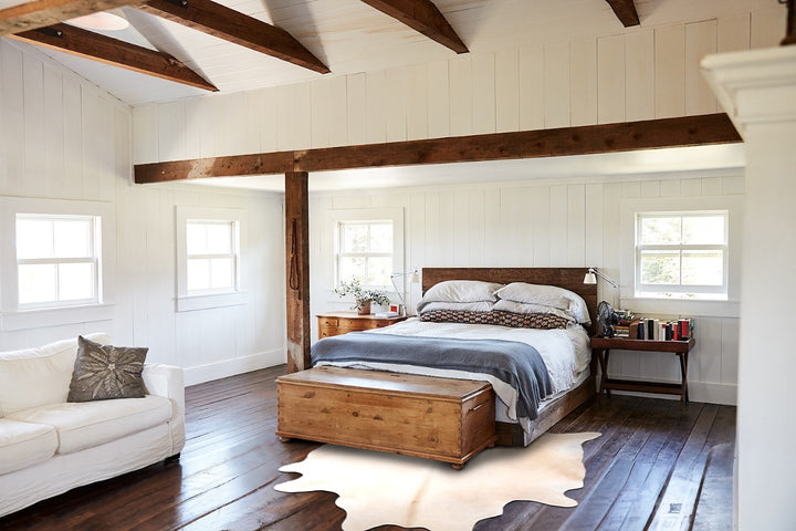 Palomino XX-Large Brazilian Cowhide Rug 8'1"H x 6'10"W #A46776 by Hudson Hides