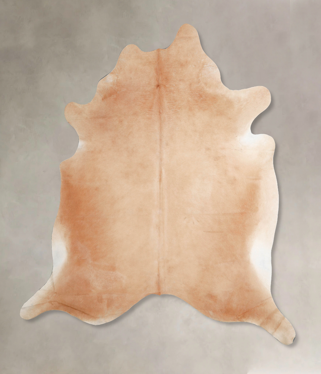 Beige XX-Large Brazilian Cowhide Rug 7'10"H x 7'0"W #A46778 by Hudson 