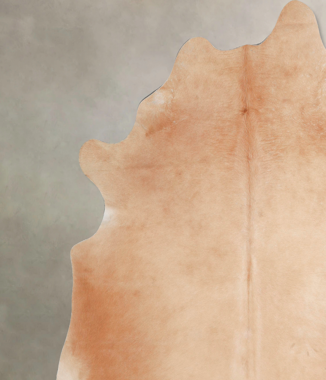 Beige XX-Large Brazilian Cowhide Rug 7'10"H x 7'0"W #A46778 by Hudson 