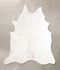 Light Grey X-Large Brazilian Cowhide Rug 6'11