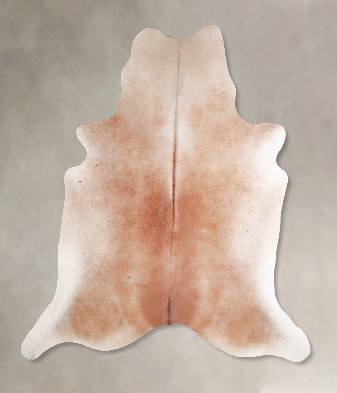 Light Caramel X-Large Brazilian Cowhide Rug 7'1"H x 6'9"W #A46795 by H