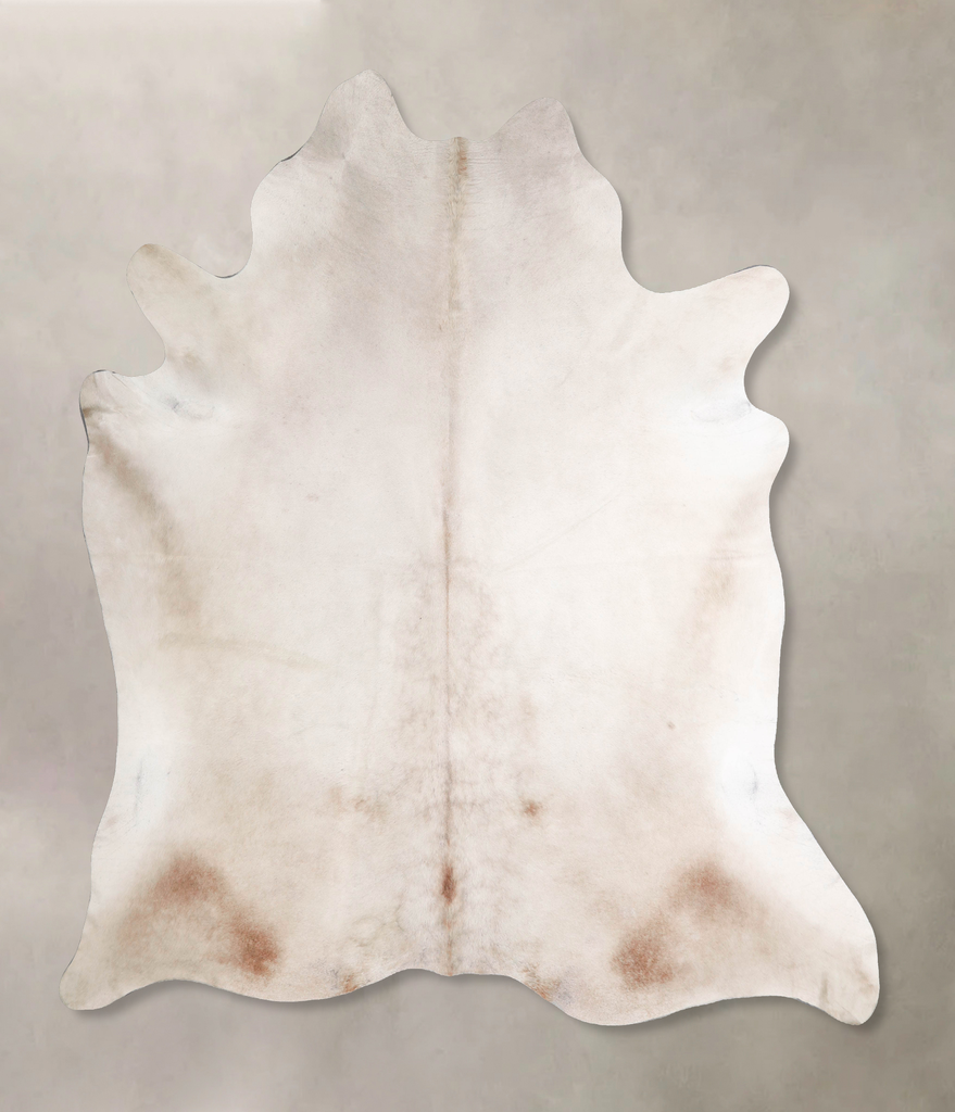 Champagne XX-Large Brazilian Cowhide Rug 7'6"H x 7'3"W #A46813 by Hudson Hides