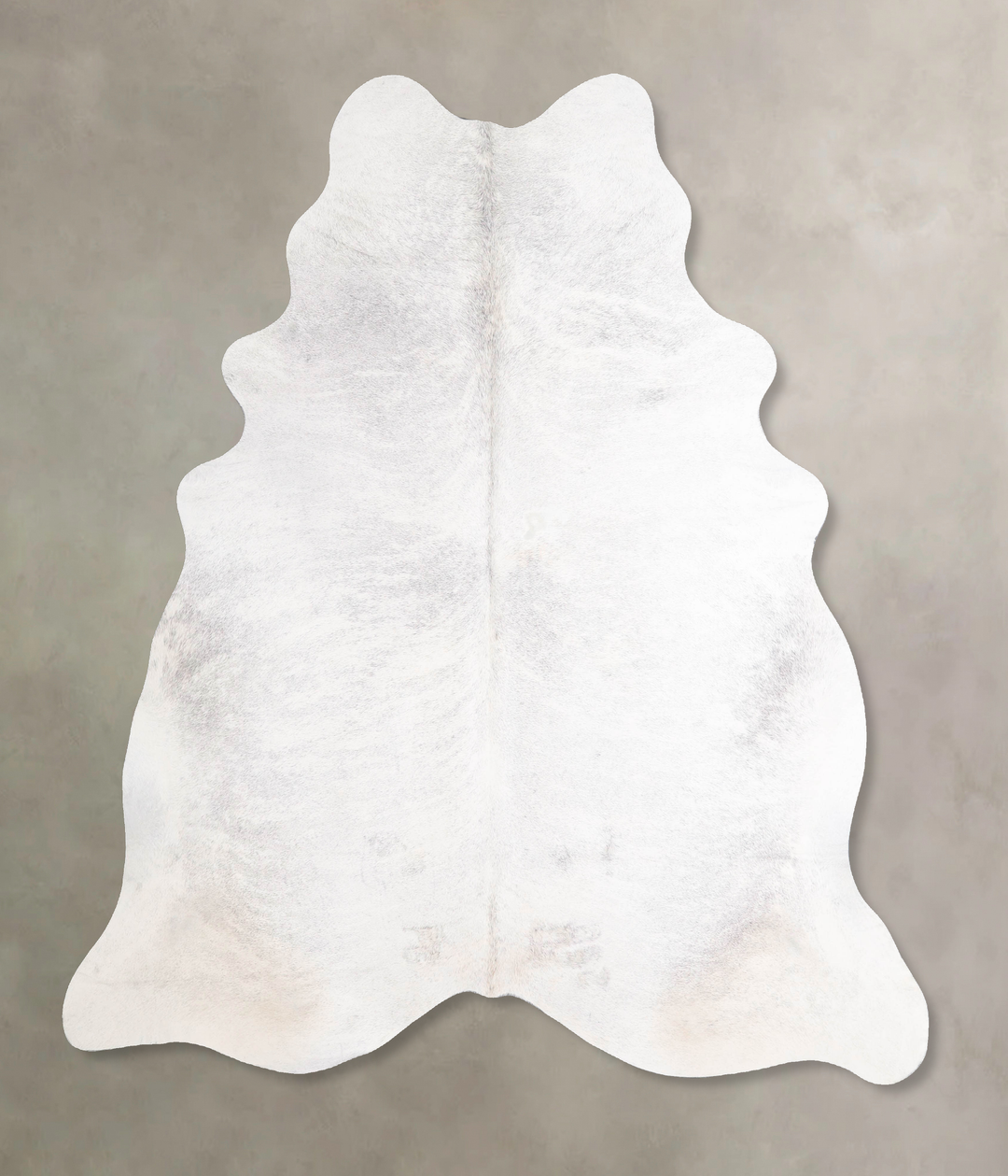 Light Grey X-Large Brazilian Cowhide Rug 6'10"H x 6'0"W #A46816 by Hud