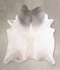 Grey with Beige XX-Large Brazilian Cowhide Rug 8'5