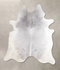 Medium Grey X-Large Brazilian Cowhide Rug 7'5