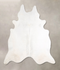 Light Grey XX-Large Brazilian Cowhide Rug 7'10