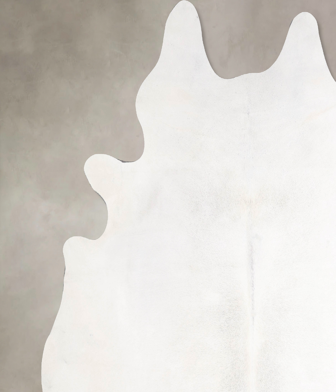 Light Grey XX-Large Brazilian Cowhide Rug 7'10"H x 7'6"W #A46854 by Hu