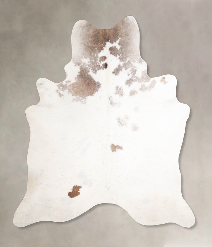 Taupe XX-Large Brazilian Cowhide Rug 8'0"H x 7'1"W #A46893 by Hudson Hides