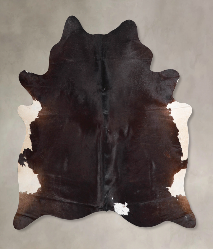 Chocolate X-Large Brazilian Cowhide Rug 6'10"H x 6'2"W #A46907 by Hudson Hides