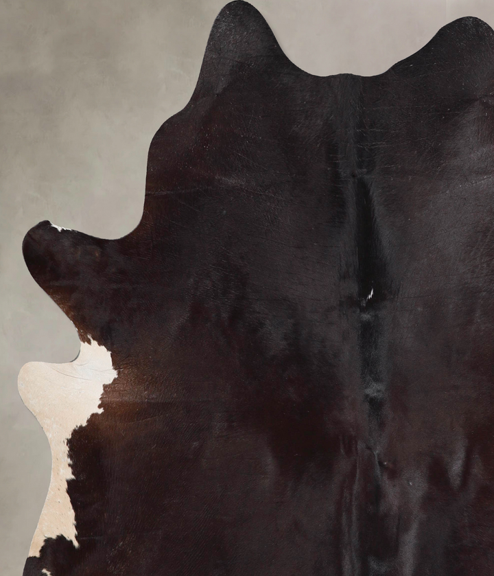 Chocolate X-Large Brazilian Cowhide Rug 6'10"H x 6'2"W #A46907 by Hudson Hides
