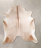 Champagne X-Large Brazilian Cowhide Rug 7'1