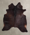 Chocolate Large Brazilian Cowhide Rug 6'10