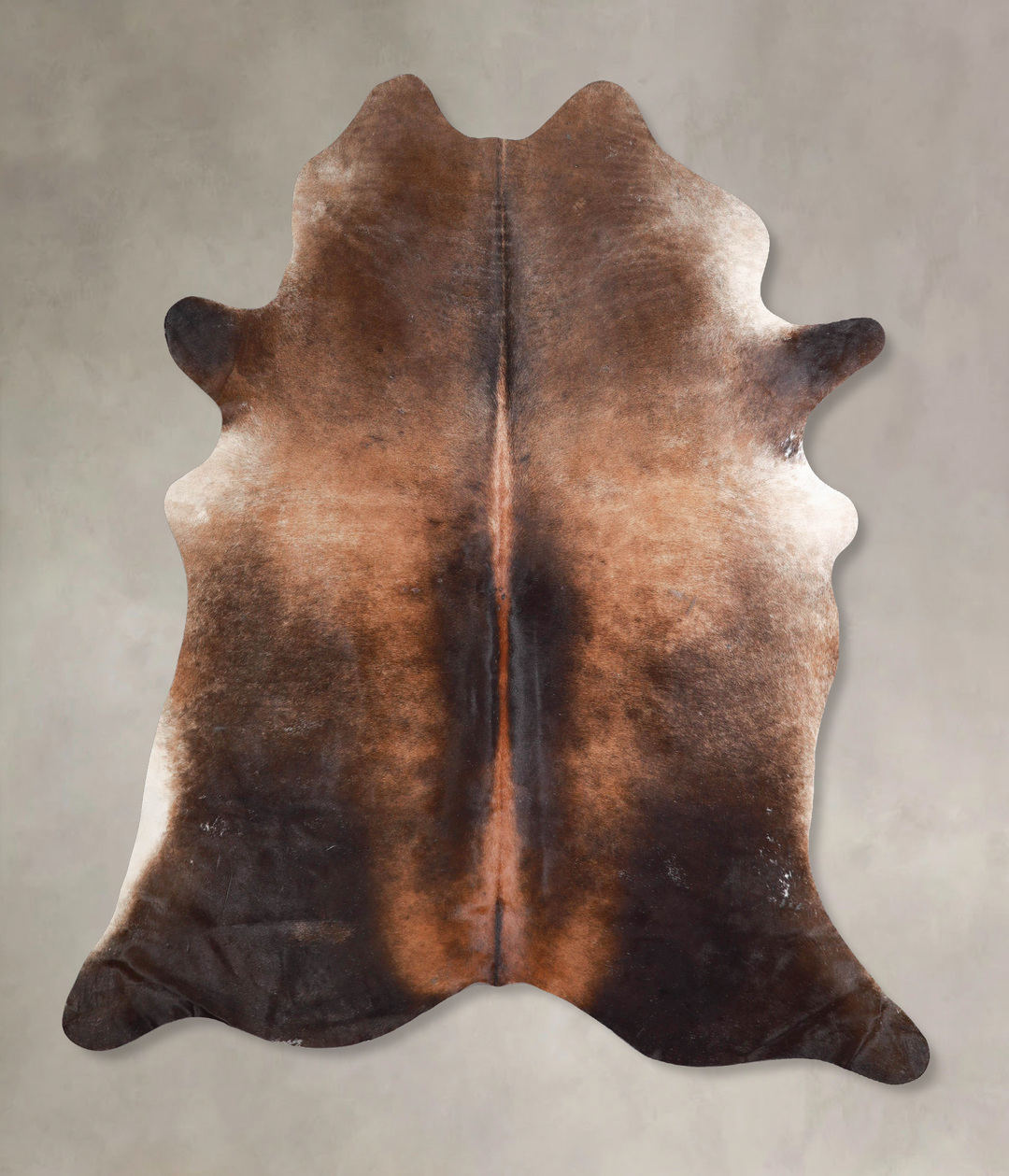 Chocolate X-Large Brazilian Cowhide Rug 7'2"H x 6'4"W #A47015 by Hudso