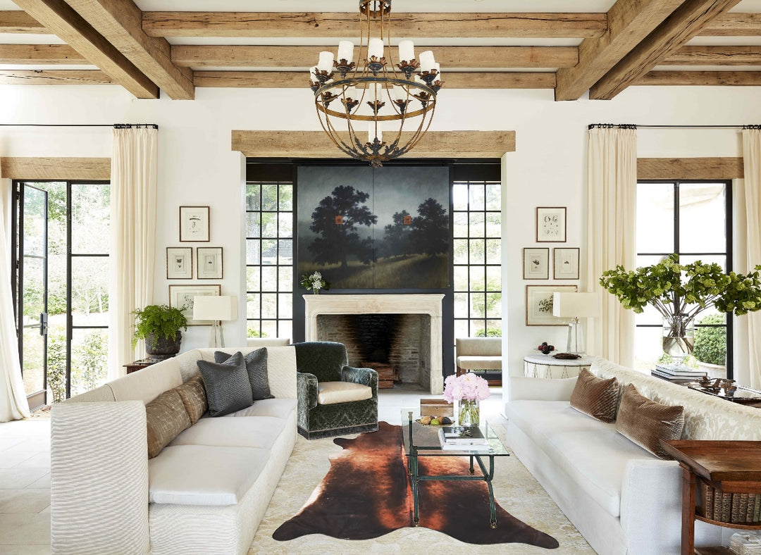 Chocolate X-Large Brazilian Cowhide Rug 7'2"H x 6'4"W #A47015 by Hudso
