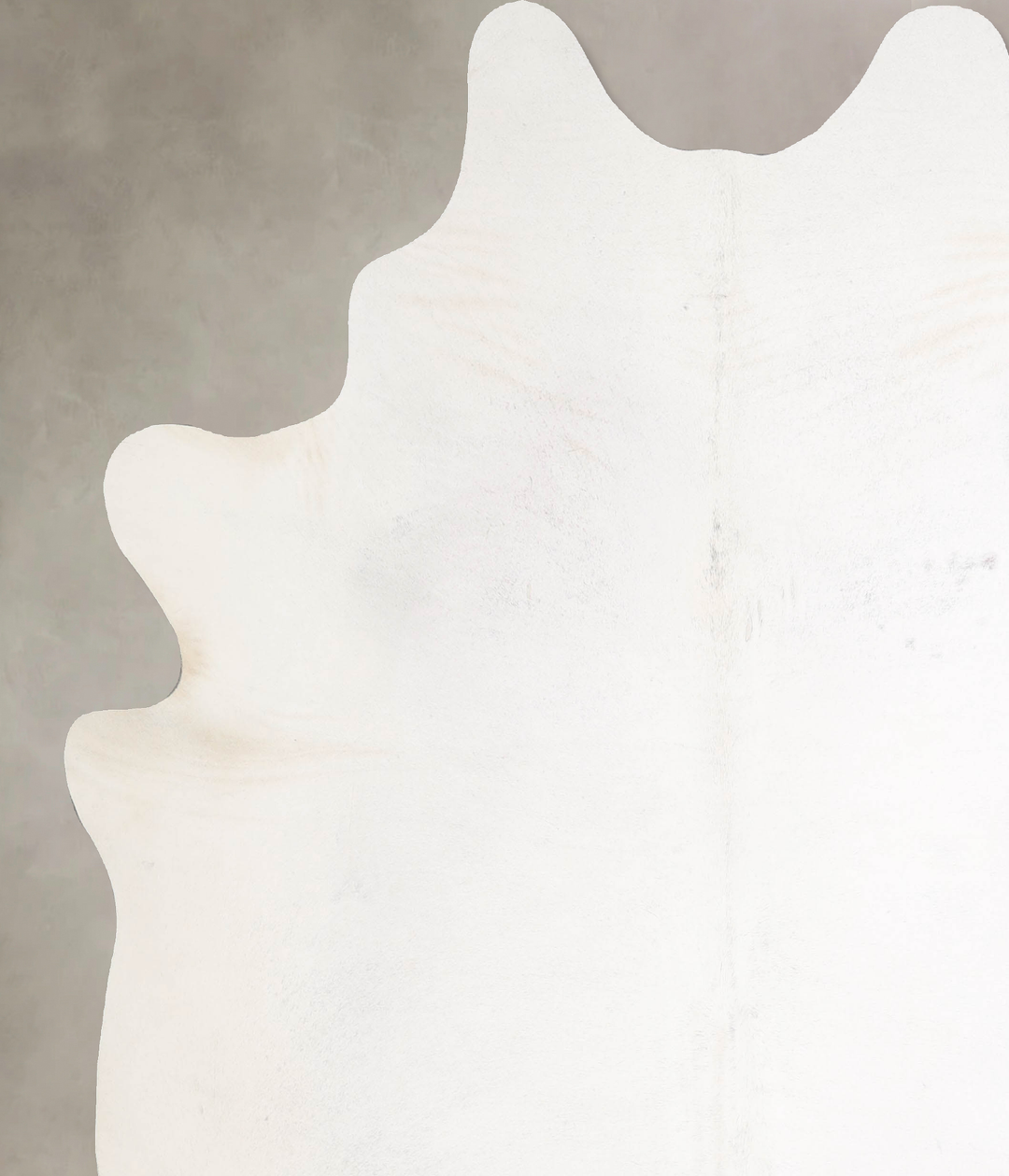 Light Grey X-Large Brazilian Cowhide Rug 7'7"H x 6'7"W #A47045 by Huds