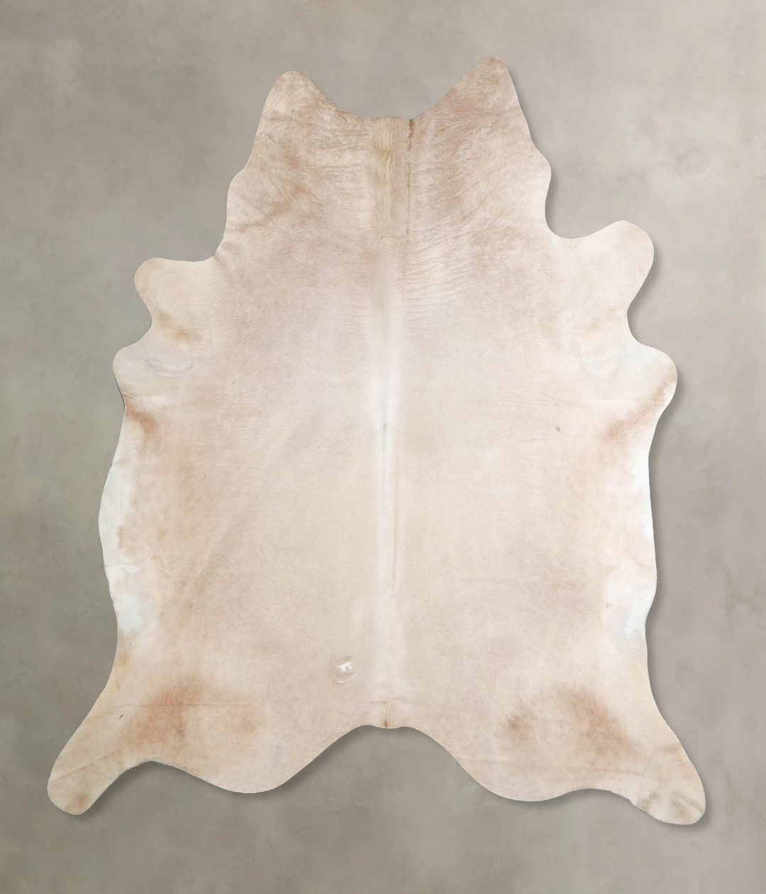 Champagne XX-Large Brazilian Cowhide Rug 7'8"H x 6'8"W #A47059 by Huds