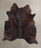 Chocolate Large Brazilian Cowhide Rug 5'10