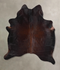 Chocolate Large Brazilian Cowhide Rug 6'6