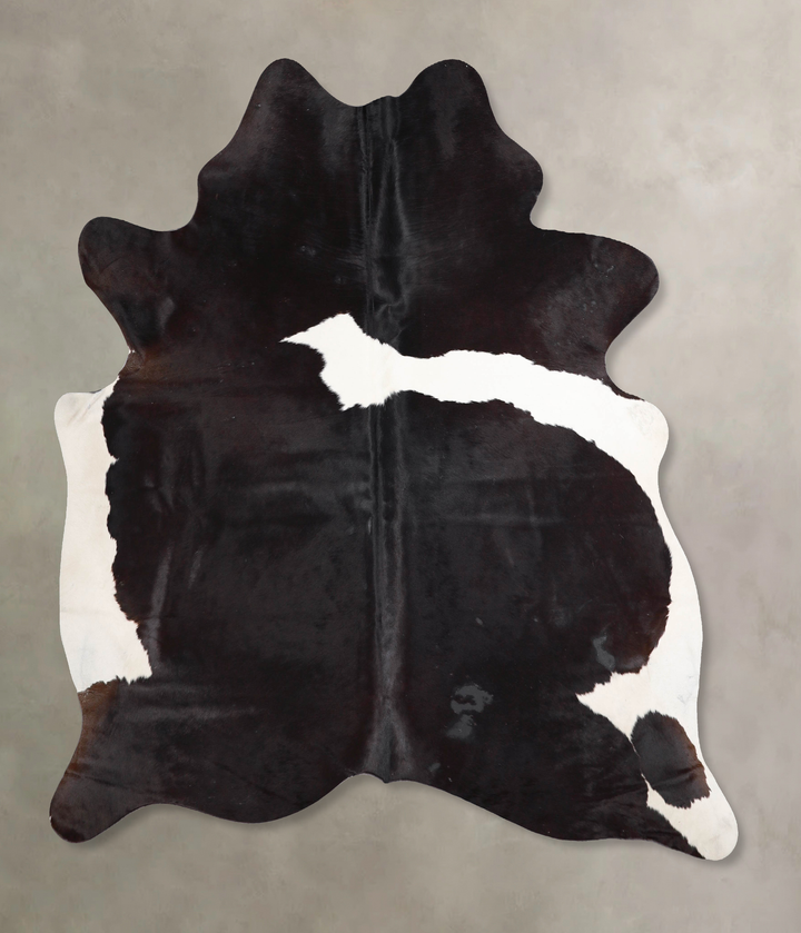 Black and White X-Large Brazilian Cowhide Rug 6'9"H x 6'4"W #A47133 by Hudson Hides