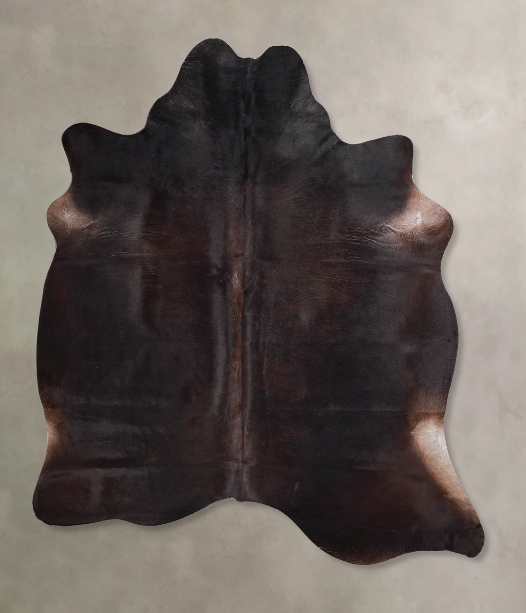 Chocolate Large Brazilian Cowhide Rug 6'5"H x 5'10"W #A47136 by Hudson