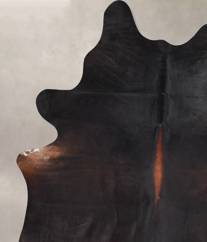 Chocolate XX-Large Brazilian Cowhide Rug 8'2"H x 6'6"W #A47139 by Hudson Hides