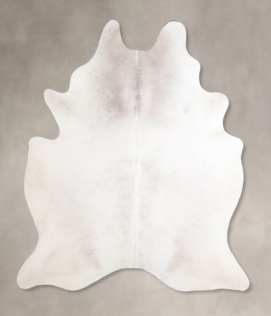 Light Grey X-Large Brazilian Cowhide Rug 7'9"H x 6'4"W #A47140 by Hudson Hides