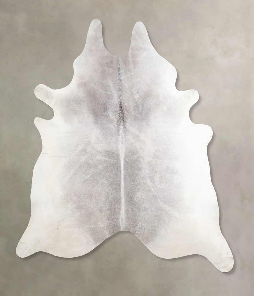 Medium Grey XX-Large Brazilian Cowhide Rug 8'5"H x 7'4"W #A47150 by Hudson Hides