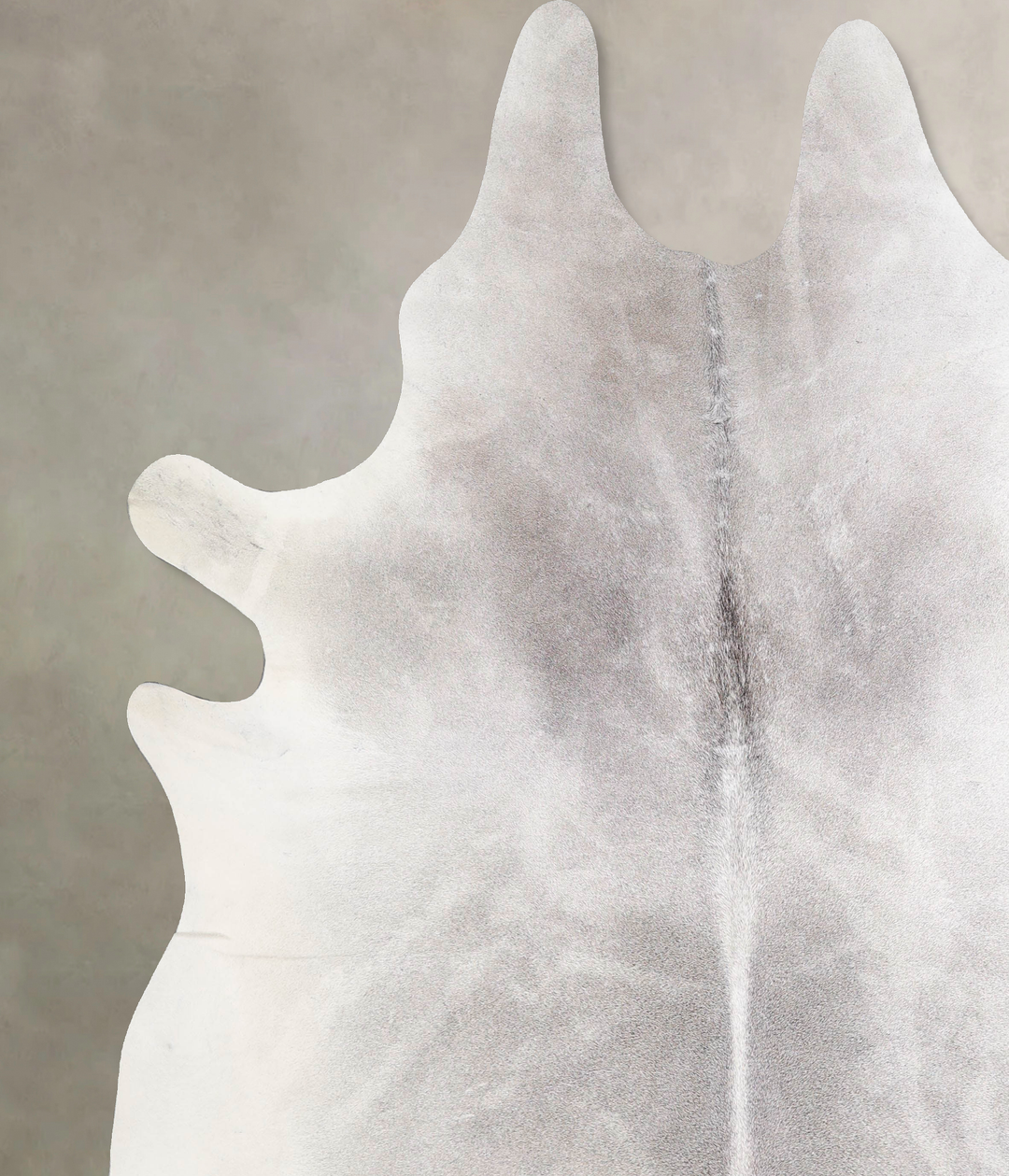 Medium Grey XX-Large Brazilian Cowhide Rug 8'5"H x 7'4"W #A47150 by Hu