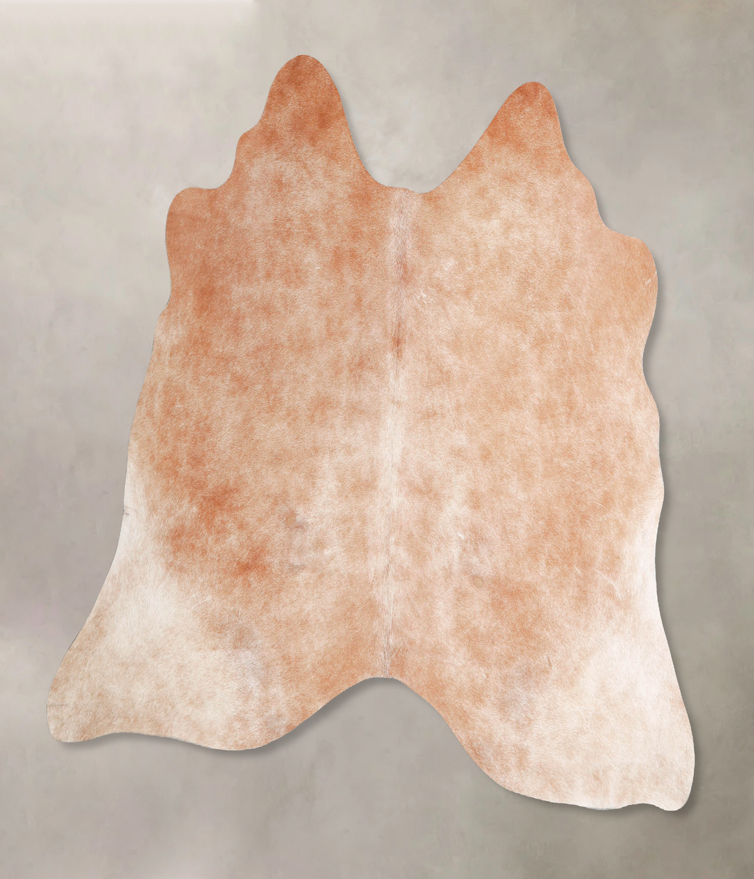 Light Caramel Large Brazilian Cowhide Rug 5'4"H x 6'5"W #A47161 by Hud