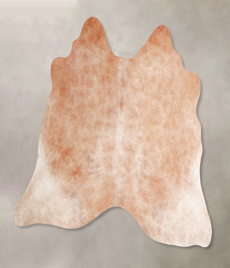 Light Caramel Large Brazilian Cowhide Rug 5'4"H x 6'5"W #A47161 by Hudson Hides