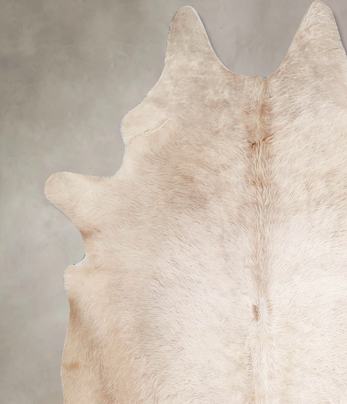 Champagne XX-Large Brazilian Cowhide Rug 7'7"H x 6'9"W #A47175 by Hudson Hides