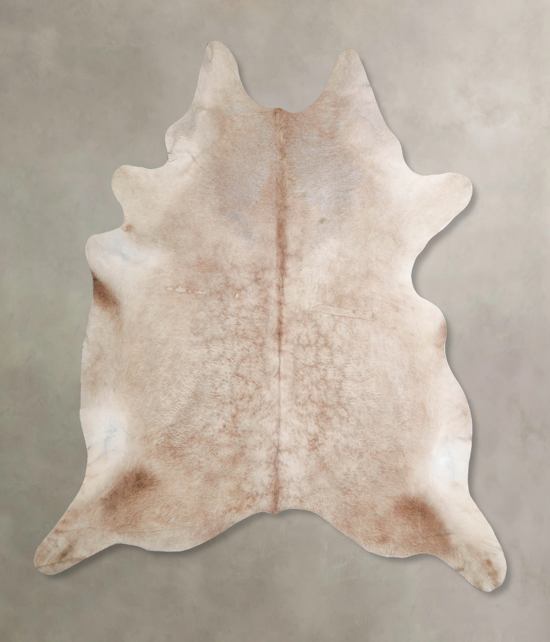 Champagne XX-Large Brazilian Cowhide Rug 7'11"H x 7'7"W #A47176 by Hud