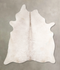 Ivory with Beige XX-Large Brazilian Cowhide Rug 8'1