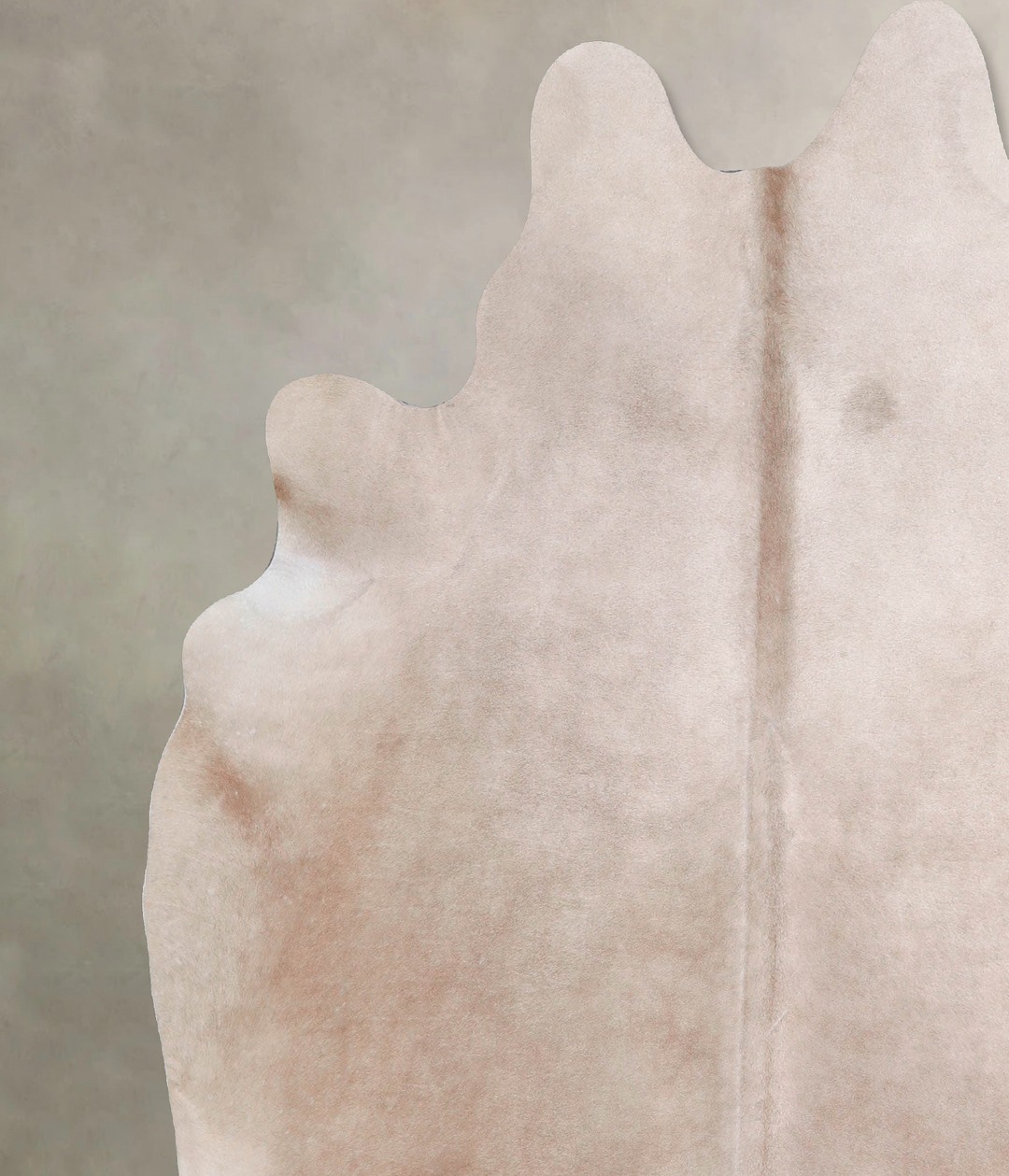 Champagne X-Large Brazilian Cowhide Rug 6'11"H x 6'4"W #A47193 by Huds