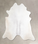 Light Grey XX-Large Brazilian Cowhide Rug 8'0"H x 7'7"W #A47239 by Hudson Hides