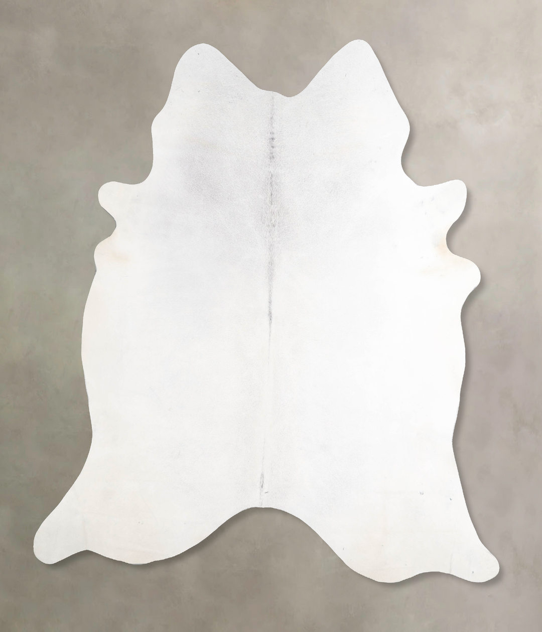 Light Grey X-Large Brazilian Cowhide Rug 6'11"H x 6'3"W #A47245 by Hud