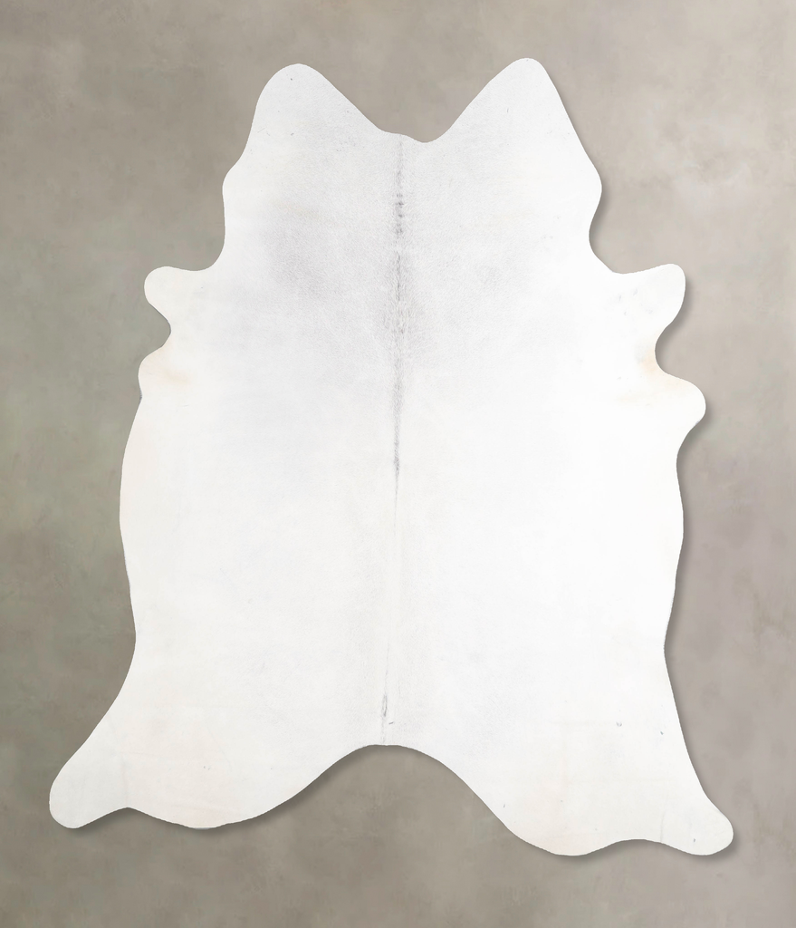 Light Grey X-Large Brazilian Cowhide Rug 6'11"H x 6'3"W #A47245 by Hudson Hides