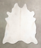 Ivory with Beige XX-Large Brazilian Cowhide Rug 8'0