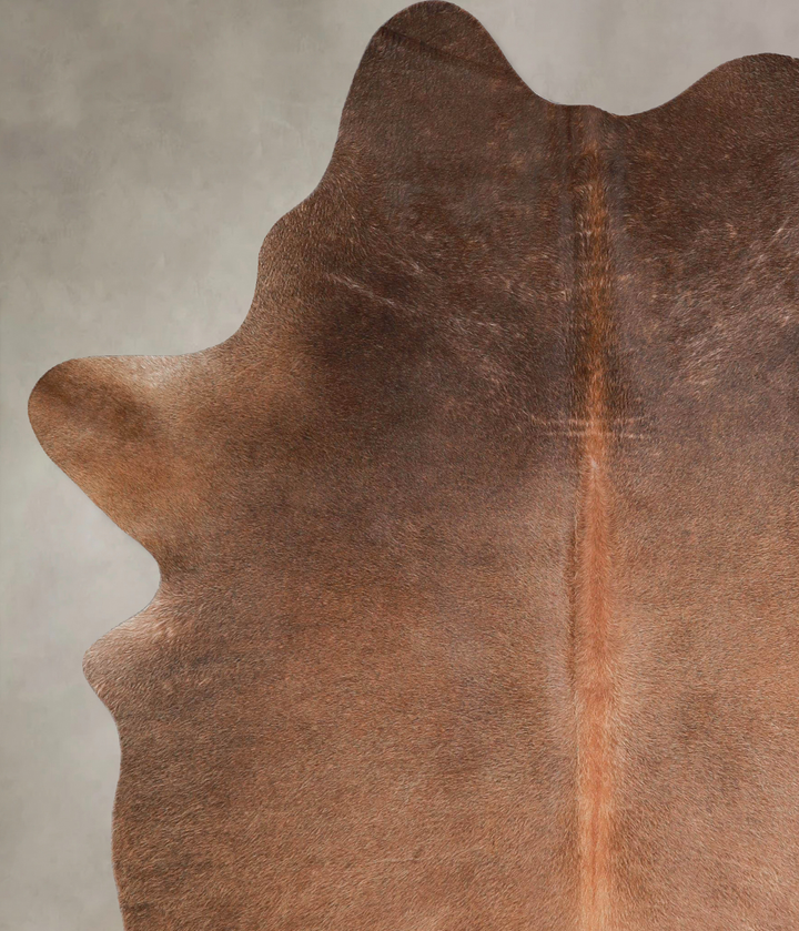 Light Caramel Large Brazilian Cowhide Rug 6'10"H x 5'5"W #A47255 by Hudson Hides