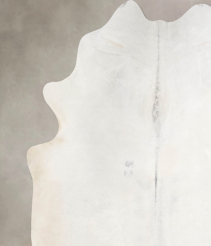 Light Grey XX-Large Brazilian Cowhide Rug 7'6"H x 7'5"W #A47287 by Hudson Hides