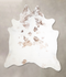 Light Brindle XX-Large Brazilian Cowhide Rug 7'11