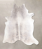 Medium Grey X-Large Brazilian Cowhide Rug 7'2