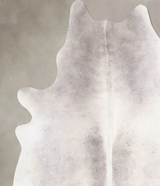 Medium Grey X-Large Brazilian Cowhide Rug 7'2"H x 6'7"W #A47321 by Hudson Hides