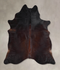 Chocolate XX-Large Brazilian Cowhide Rug 7'5