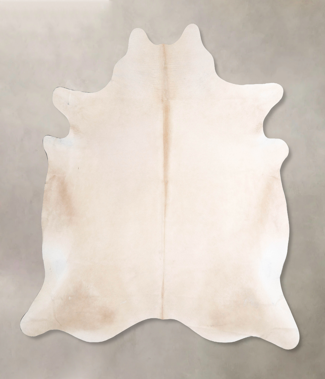 Champagne XX-Large Brazilian Cowhide Rug 7'6"H x 6'11"W #A47439 by Hud
