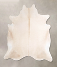 Champagne XX-Large Brazilian Cowhide Rug 7'6"H x 6'11"W #A47439 by Hudson Hides