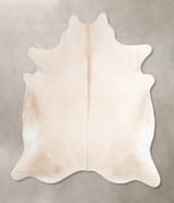 Champagne XX-Large Brazilian Cowhide Rug 7'6"H x 6'11"W #A47439 by Hudson Hides